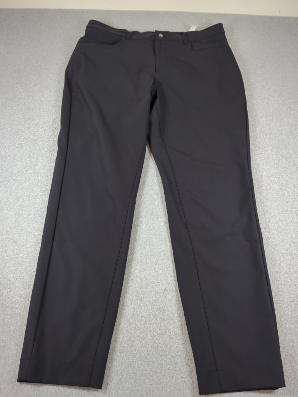 State And Liberty Pants Men's 38 (Fit 36x31) Black Tech Chino Athletic Fit